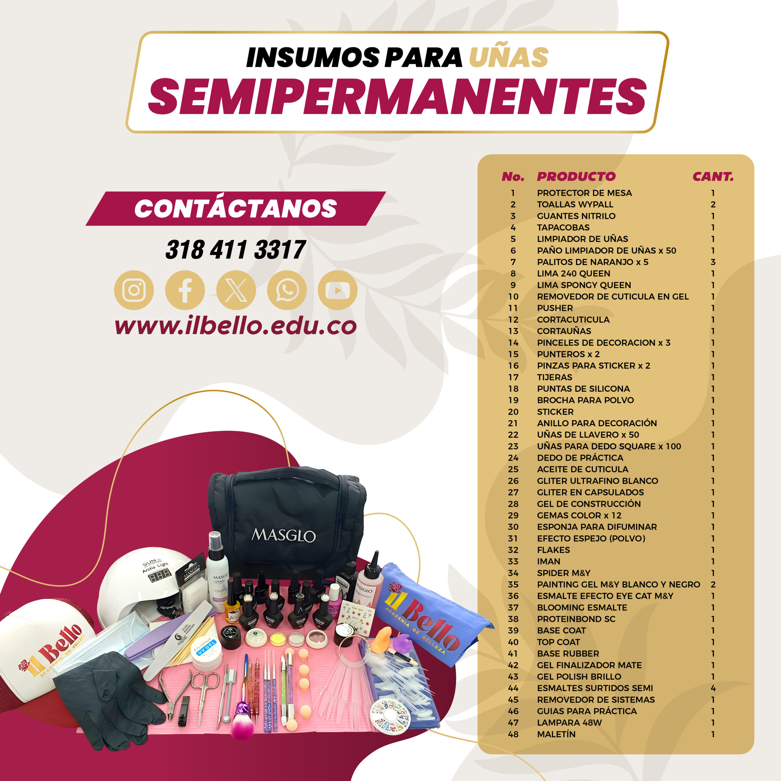Kit Profesional para uñas