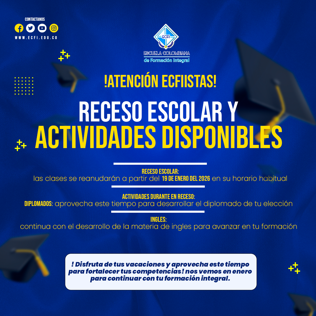 Receso Escolar ECFI