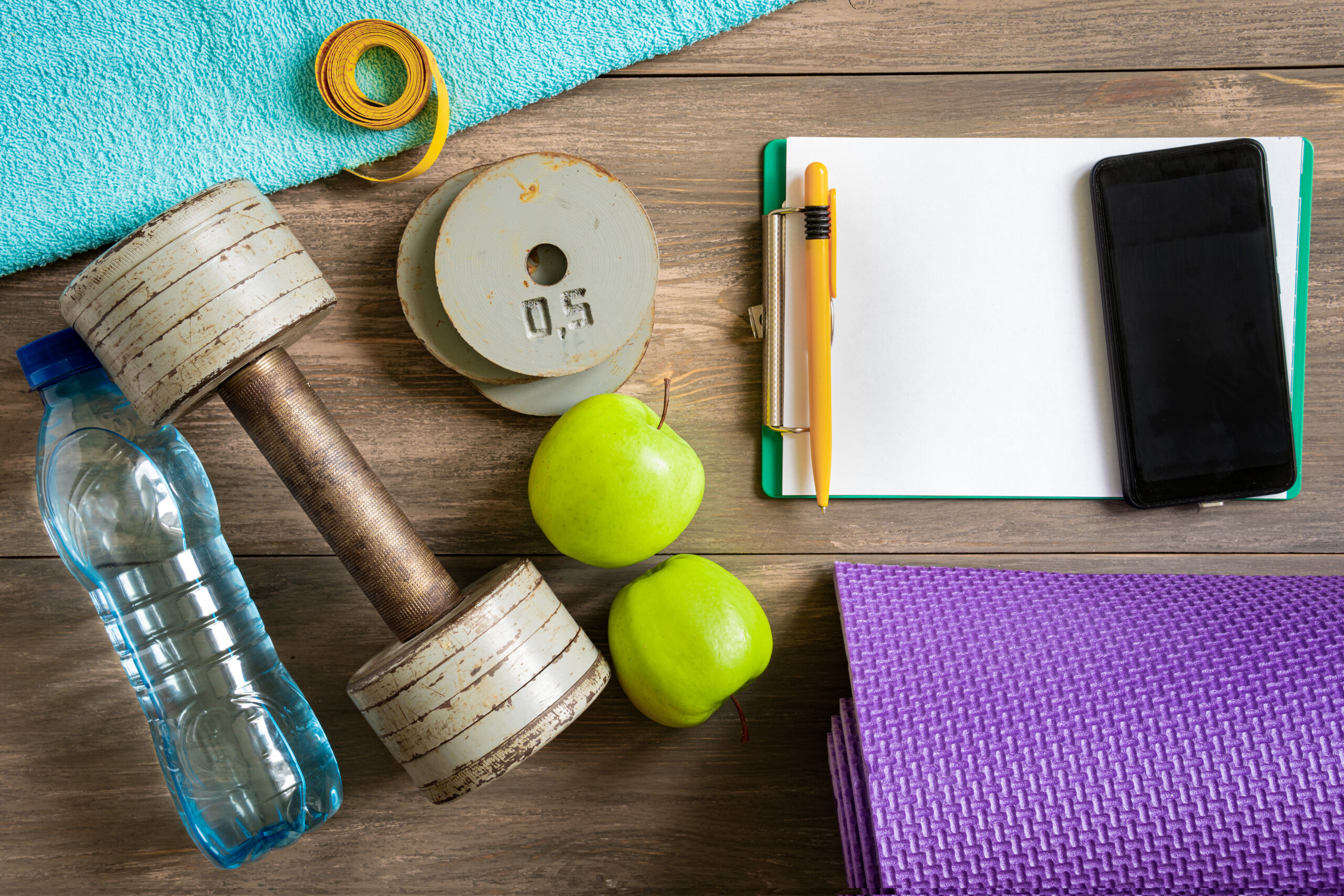 Implementos de entrenamiento y actividad física